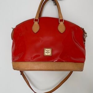 Dooney & Bourke Darcy Orange Satchel